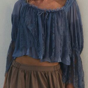 Free People Fairy Girl Blouse